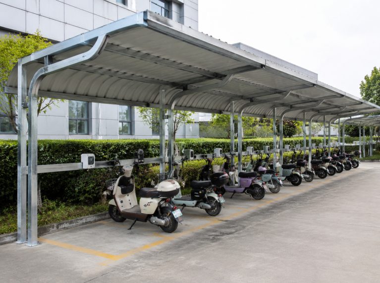 蚌埠市经济开发区电瓶车充电棚